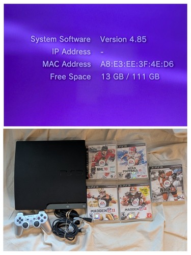 Sony playstation ps3 - 3, slim
