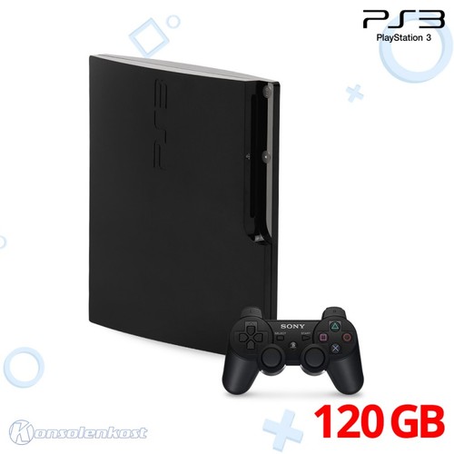 Ps3 console slim 120gb - console, #nero